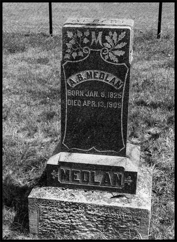 AB Medlan Gravestone graham tx graham, texas