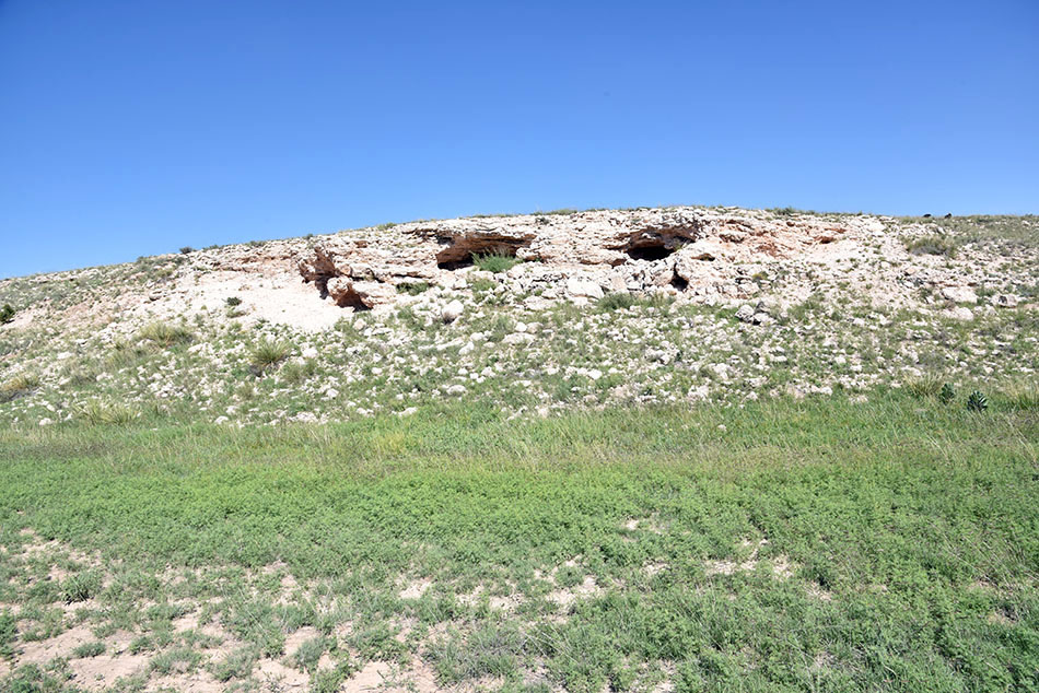 cave where adron and george camped lived