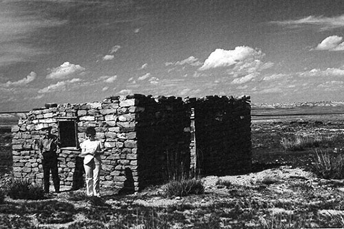 <rock house on ramon ranch bolly and pauline boykin may have built this house>