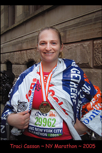 traci cassan ny marathon 2005