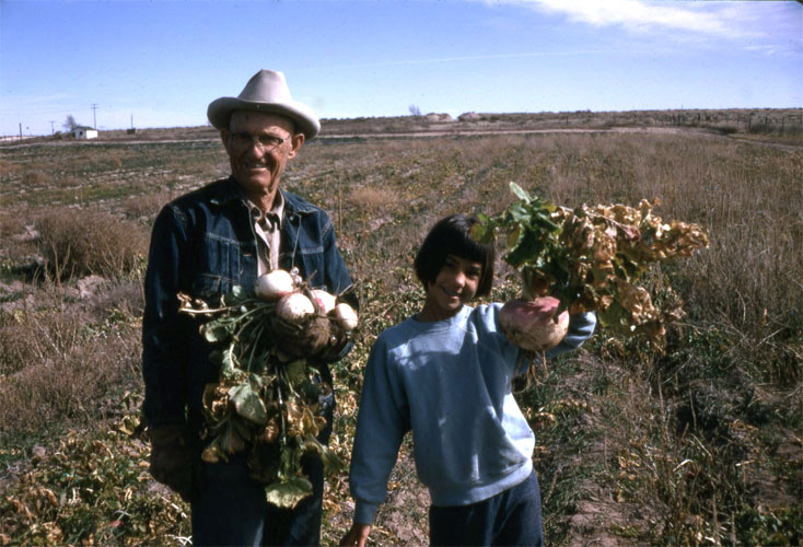 <turnips hill top farm karan adron granddad>