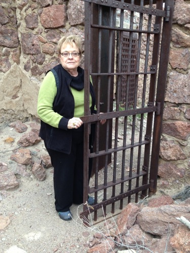 <hillsboro nm jail house door>