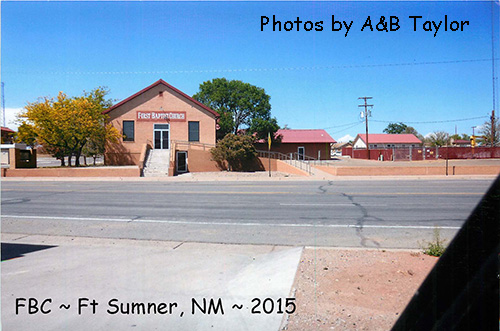 <first baptist church ft sunmer, nm photos by A&B taylor>