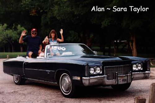 Alan and Sara Taylor Caddy