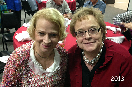 doris and janell at phs reunion