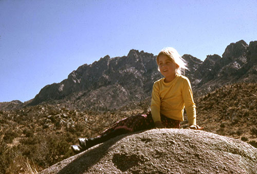 young kelly organ mountains kodachrome slide