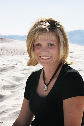 Jennifer at white sands