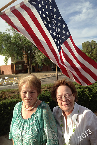 sandra janell american flag